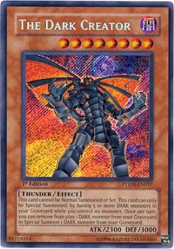 The Dark Creator (PTDN-EN017) - Secret Rare
