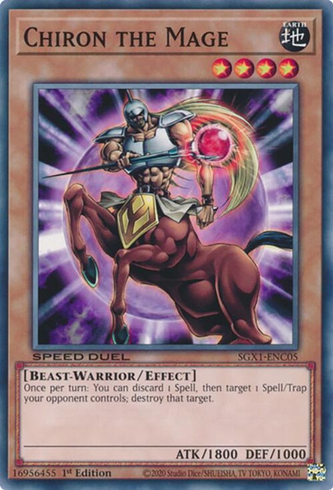 Chiron the Mage (SGX1-ENC05) - Common