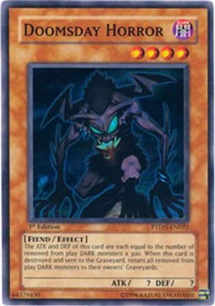 Doomsday Horror (PTDN-EN022) - Super Rare