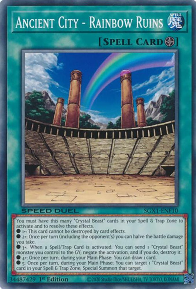 Ancient City - Rainbow Ruins (SGX1-ENF10) - Common