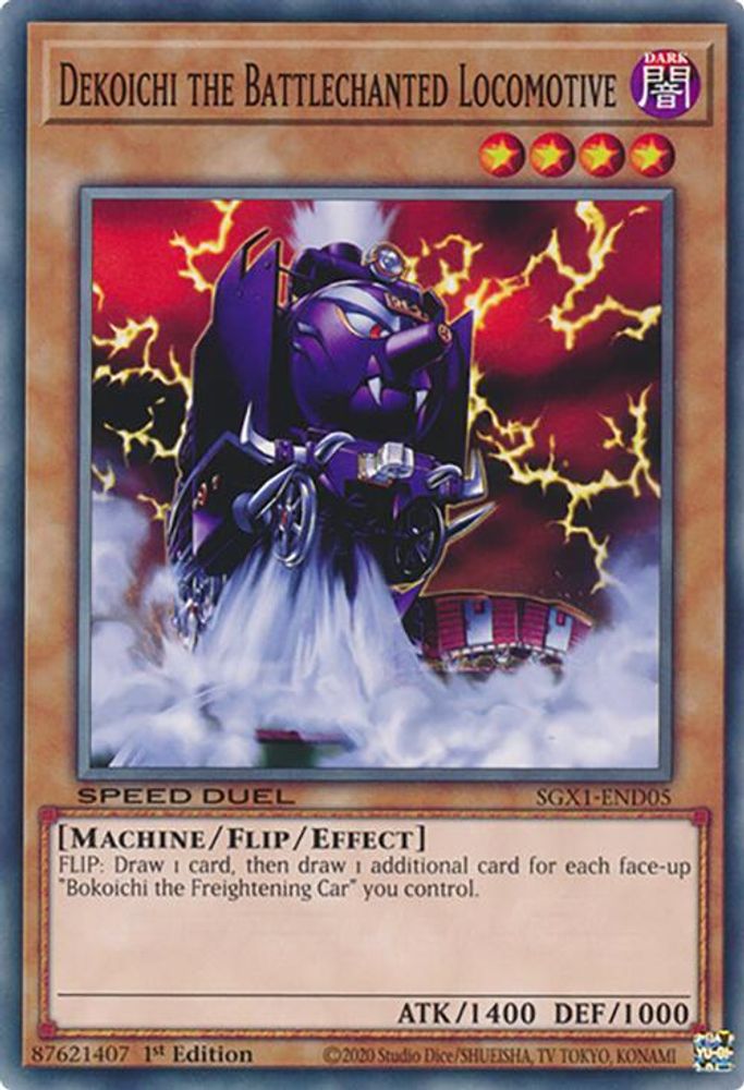 Dekoichi the Battlechanted Locomotive (SGX1-END05) - Common