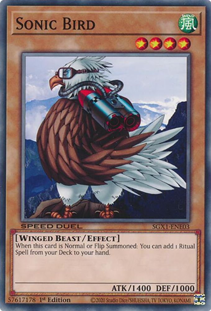 Sonic Bird (SGX1-ENE03) - Common