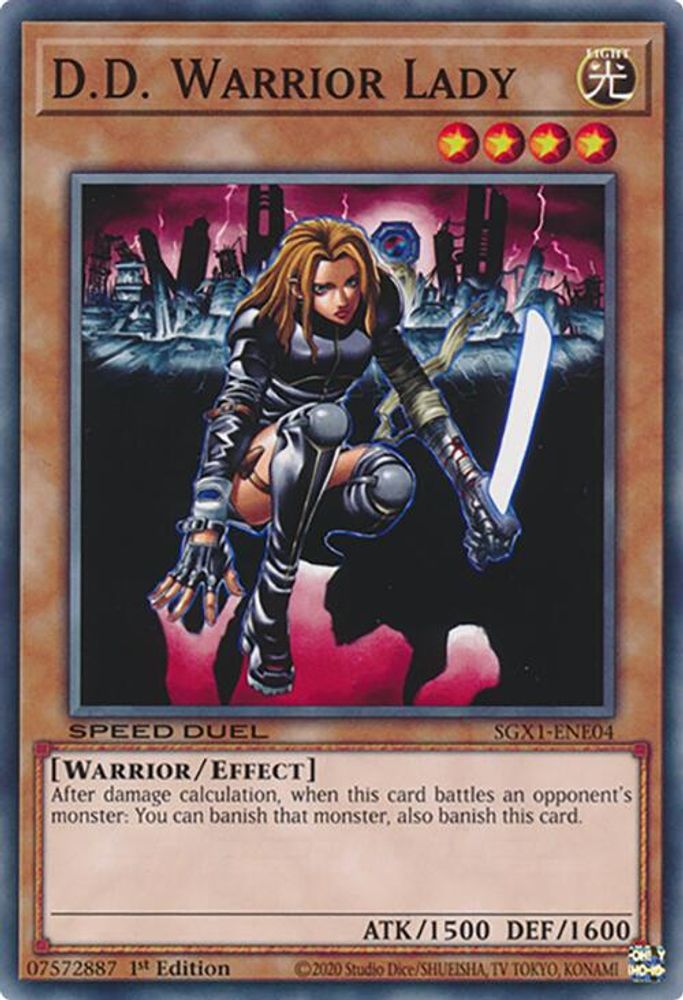 D.D. Warrior Lady (SGX1-ENE04) - Common