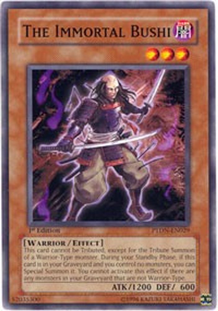 The Immortal Bushi (PTDN-EN029) - Common