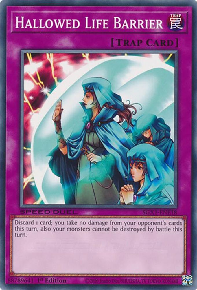 Hallowed Life Barrier (SGX1-ENE18) - Common