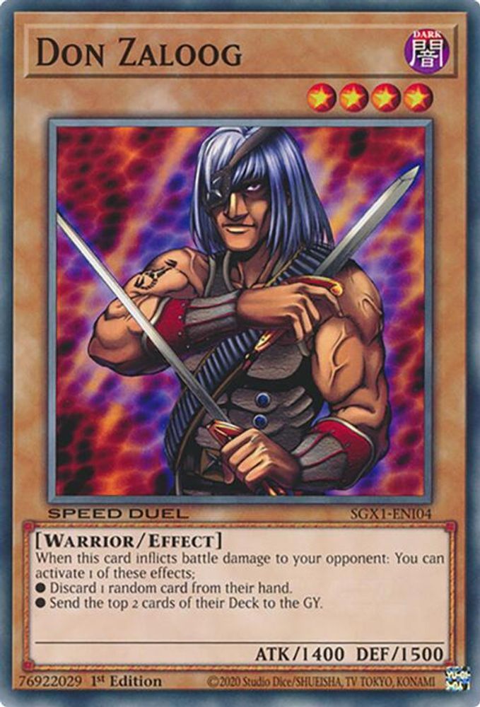 Don Zaloog (SGX1-ENI04) - Common