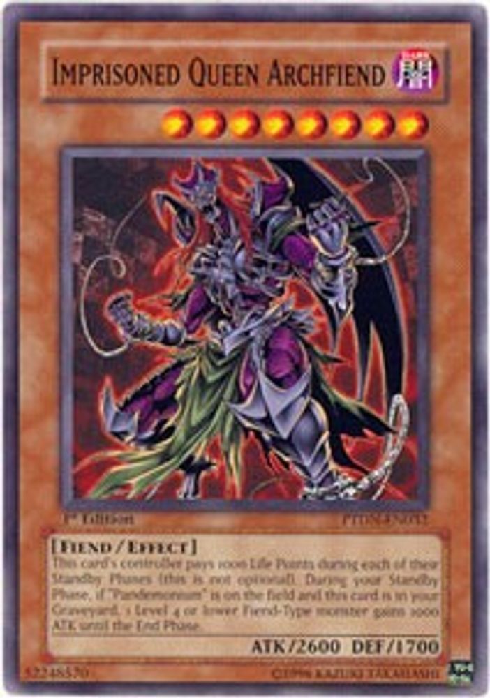 Imprisoned Queen Archfiend (PTDN-EN032) - Common