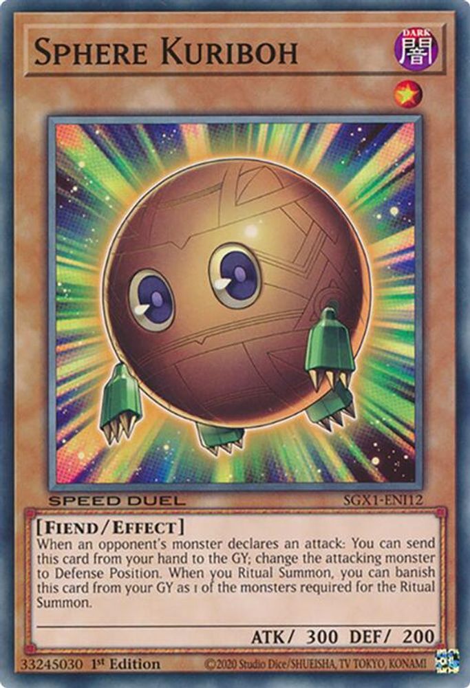 Sphere Kuriboh (SGX1-ENI12) - Common