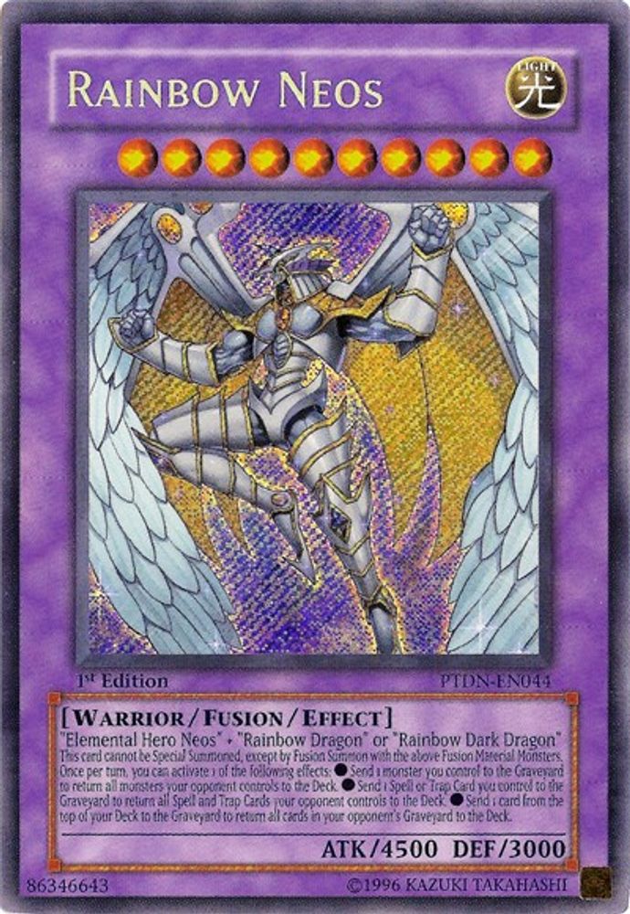 Rainbow Neos (PTDN-EN044) - Secret Rare