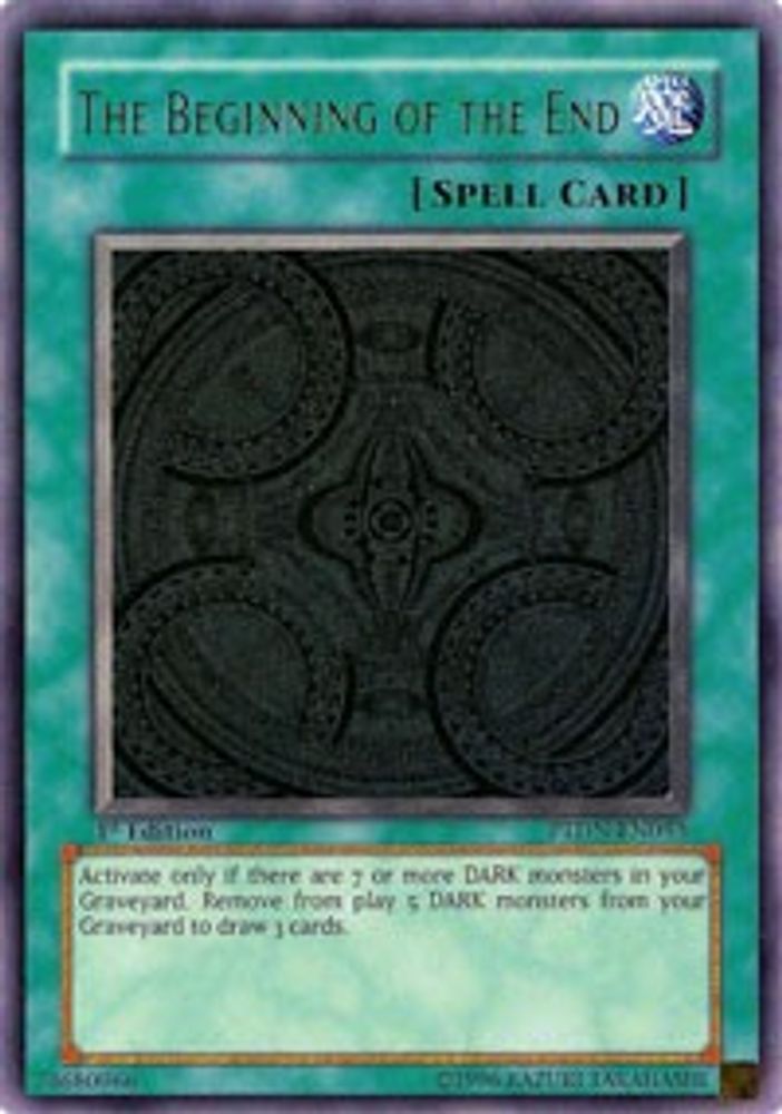 The Beginning of the End (PTDN-EN053) - Ultra Rare