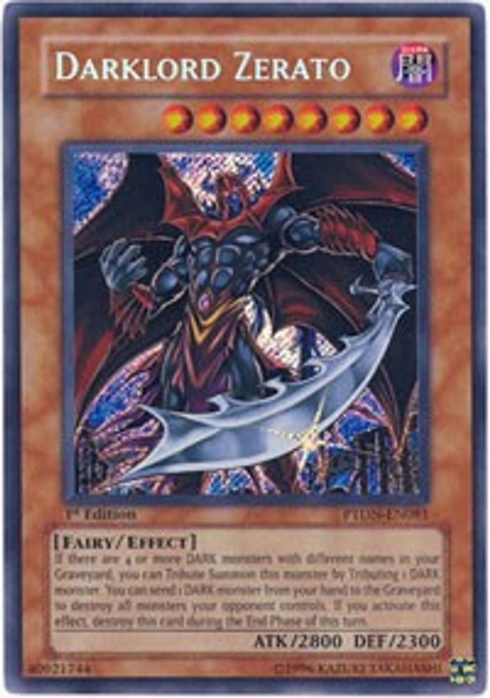 Darklord Zerato (PTDN-EN081) - Secret Rare