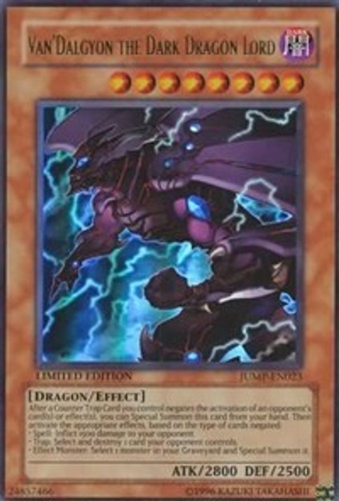 Van'Dalgyon the Dark Dragon Lord (JUMP-EN023) - Ultra Rare
