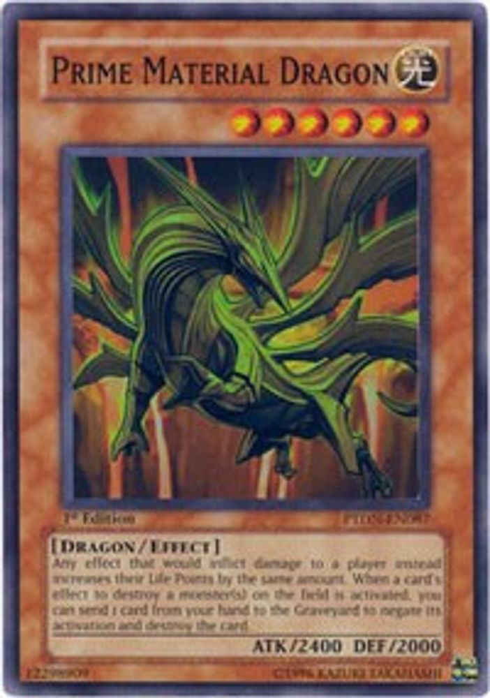 Prime Material Dragon (PTDN-EN087) - Super Rare
