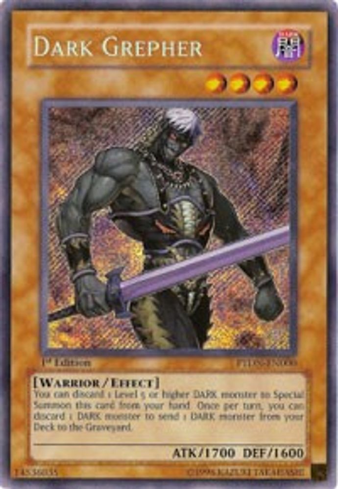 Dark Grepher (PTDN-EN000) - Secret Rare