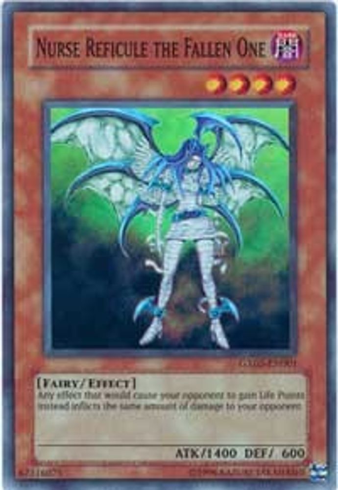 Nurse Reficule the Fallen One (GX05-EN001) - Super Rare