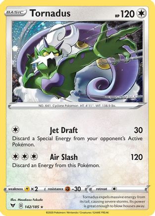 Tornadus (Cosmos Holo) 142/185  - Holofoil - Promo