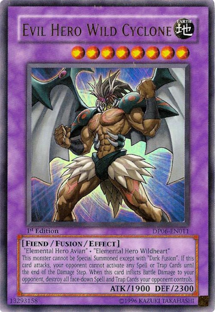 Evil Hero Wild Cyclone (DP06-EN011) - Ultra Rare
