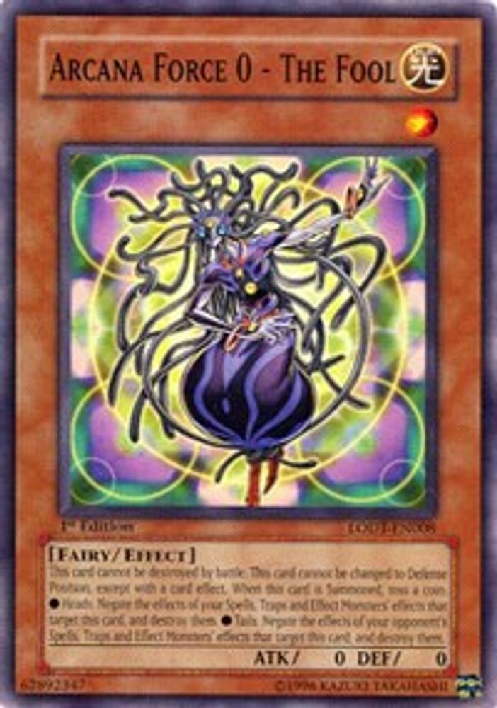 Arcana Force 0 - The Fool (LODT-EN008) - Common