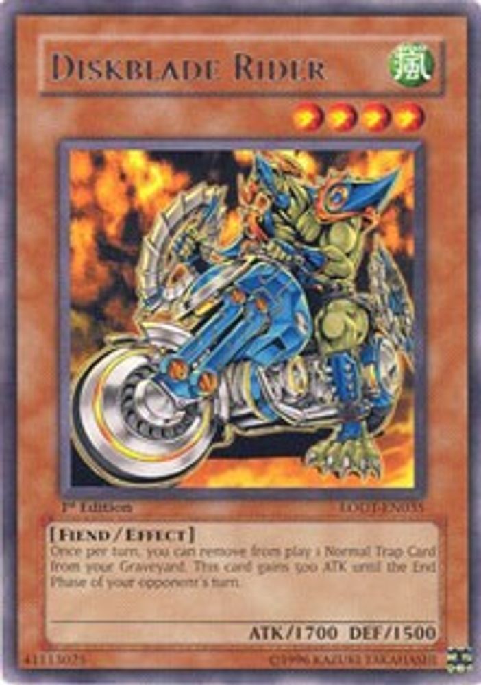 Diskblade Rider (LODT-EN035) - Rare