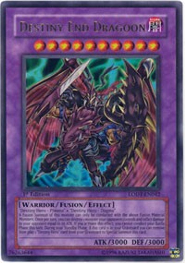 Destiny End Dragoon [LODT-EN042] Ultra Rare 