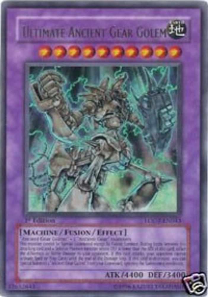 Golem Ultimate Ancient Gear [LODT-EN043] Ultra Rare 