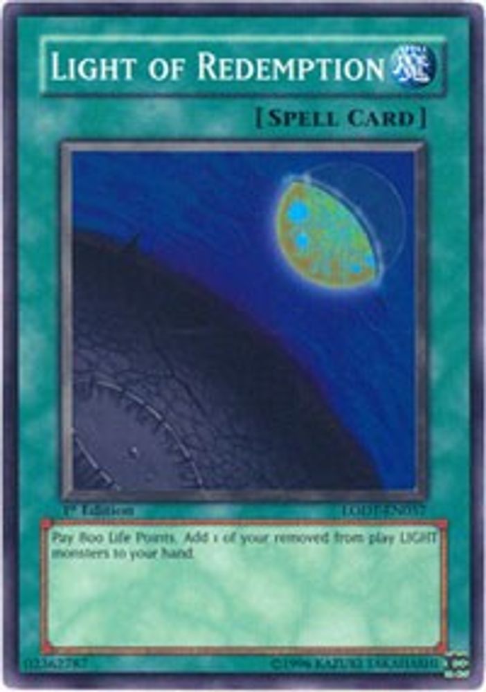 Light of Redemption (LODT-EN057) - Super Rare