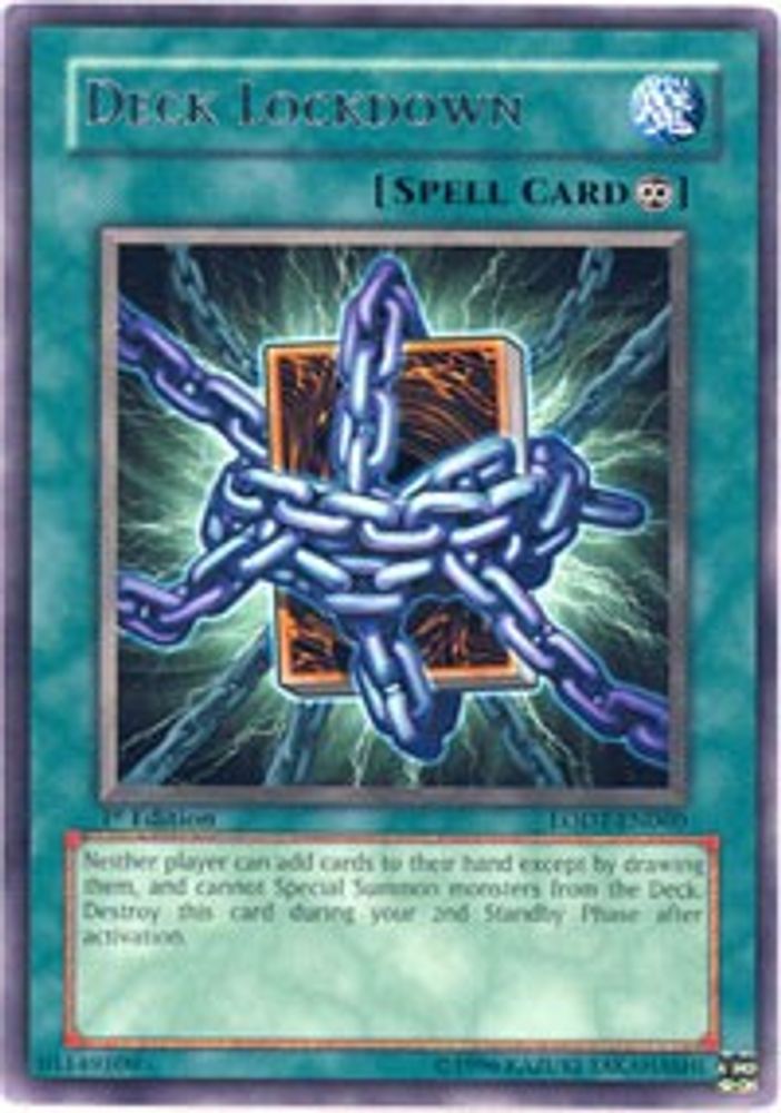 Deck Lockdown (LODT-EN060) - Rare