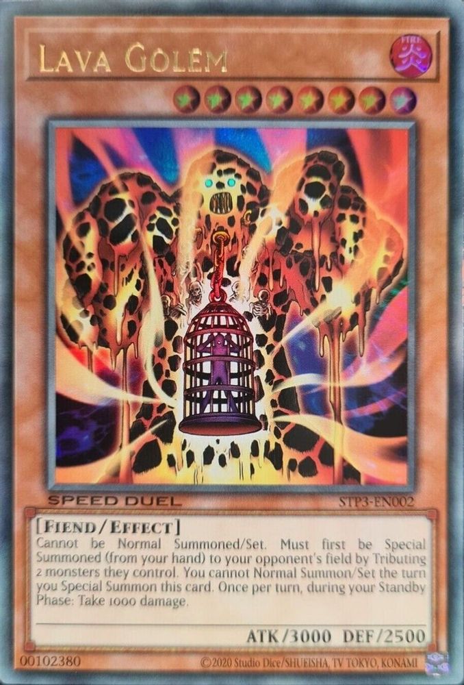 Lava Golem (STP3-EN002) - Ultra Rare