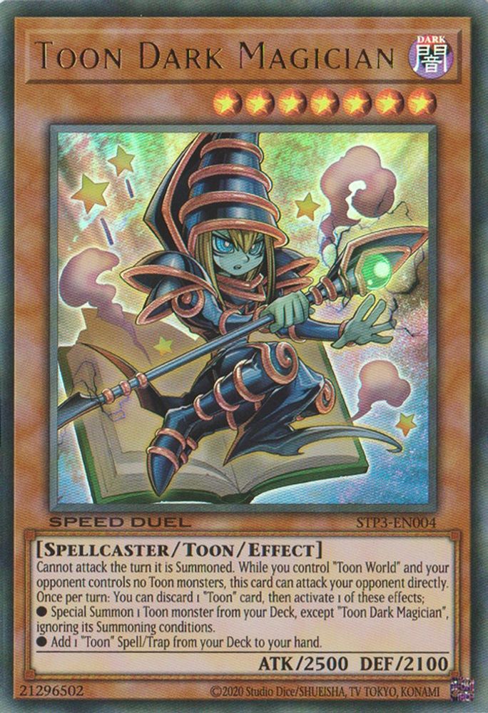 Toon Dark Magician (STP3-EN004) - Ultra Rare