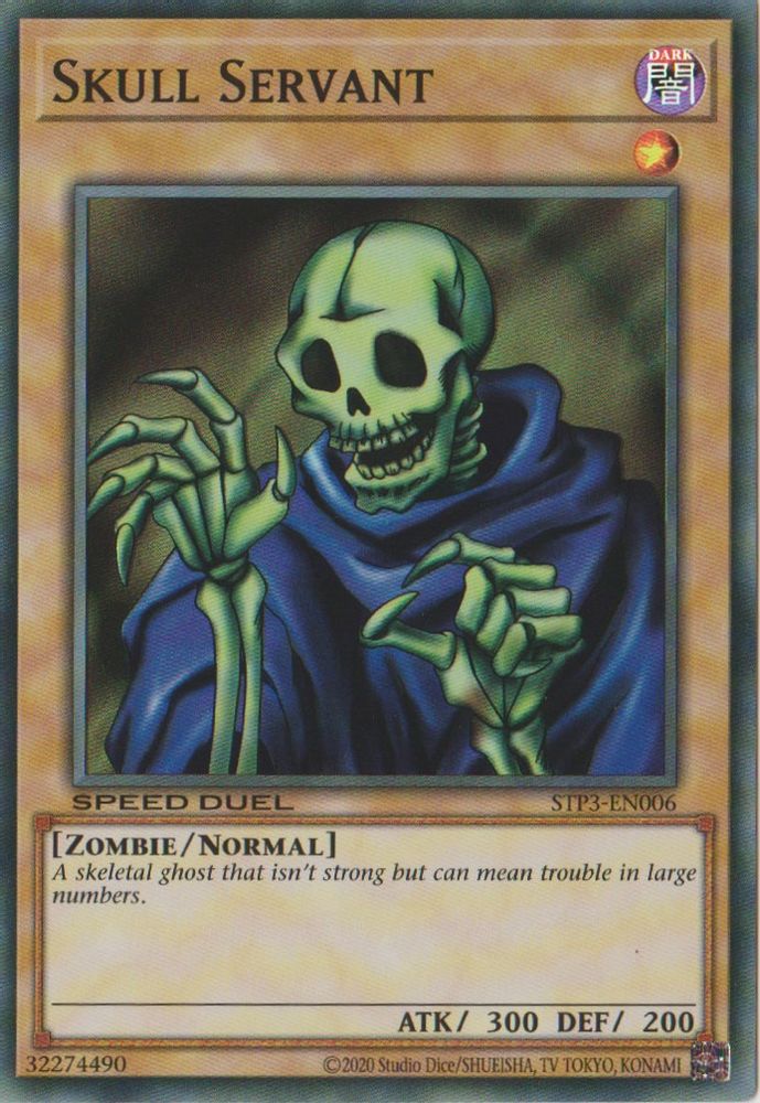 Skull Servant (STP3-EN006) - Super Rare