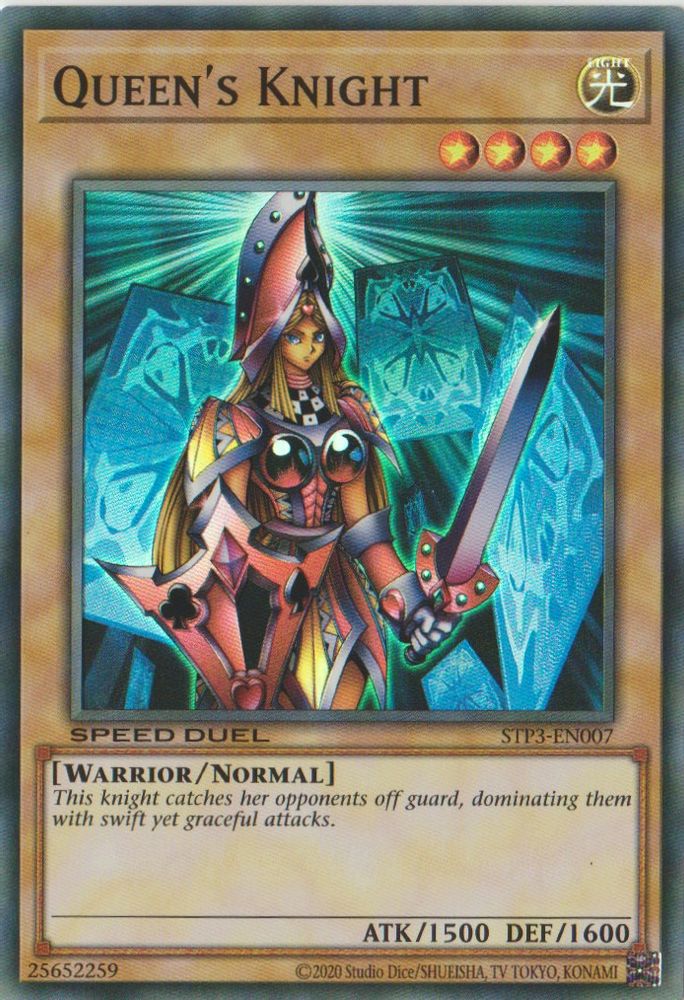 Queen's Knight (STP3-EN007) - Super Rare