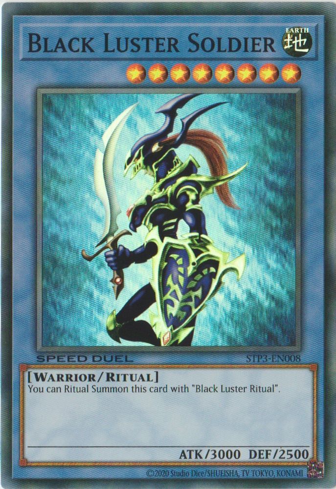 Black Luster Soldier (STP3-EN008) - Super Rare