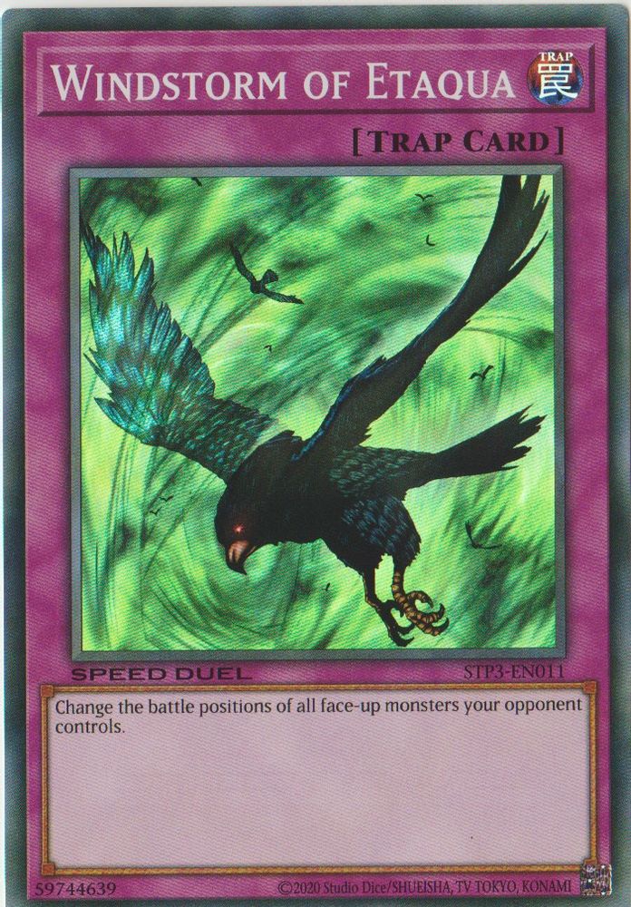 Windstorm of Etaqua (STP3-EN011) - Super Rare