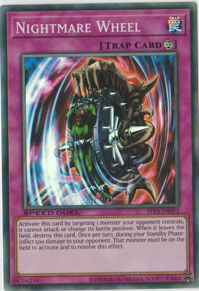 Nightmare Wheel (STP3-EN012) - Super Rare