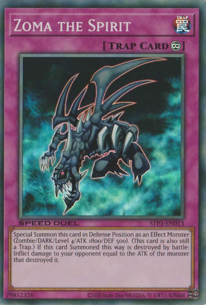 Zoma the Spirit (STP3-EN013) - Super Rare