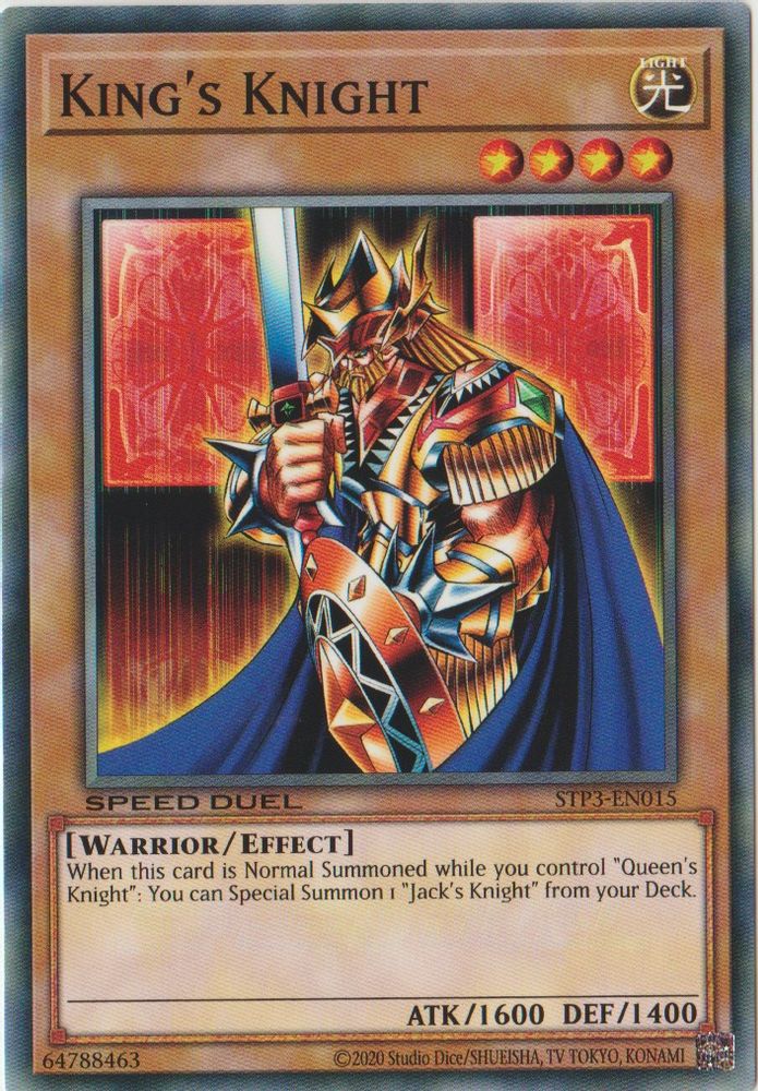 King's Knight (STP3-EN015) - Common