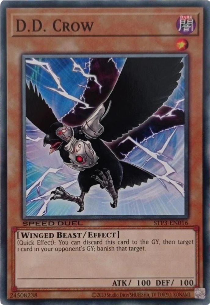 D.D. Crow (STP3-EN016) - Common