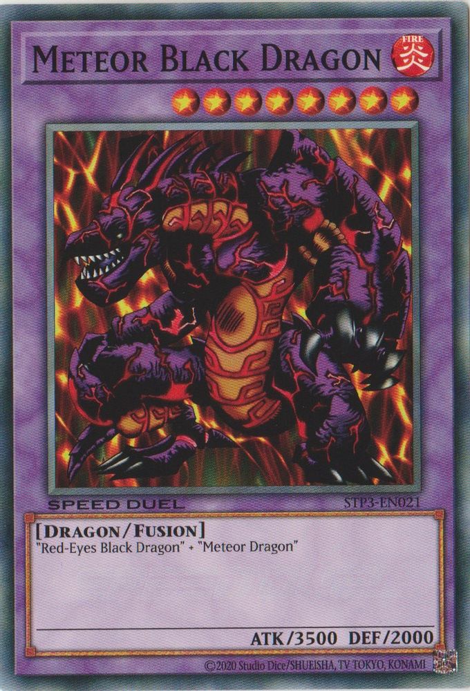 Meteor Black Dragon (STP3-EN021) - Common