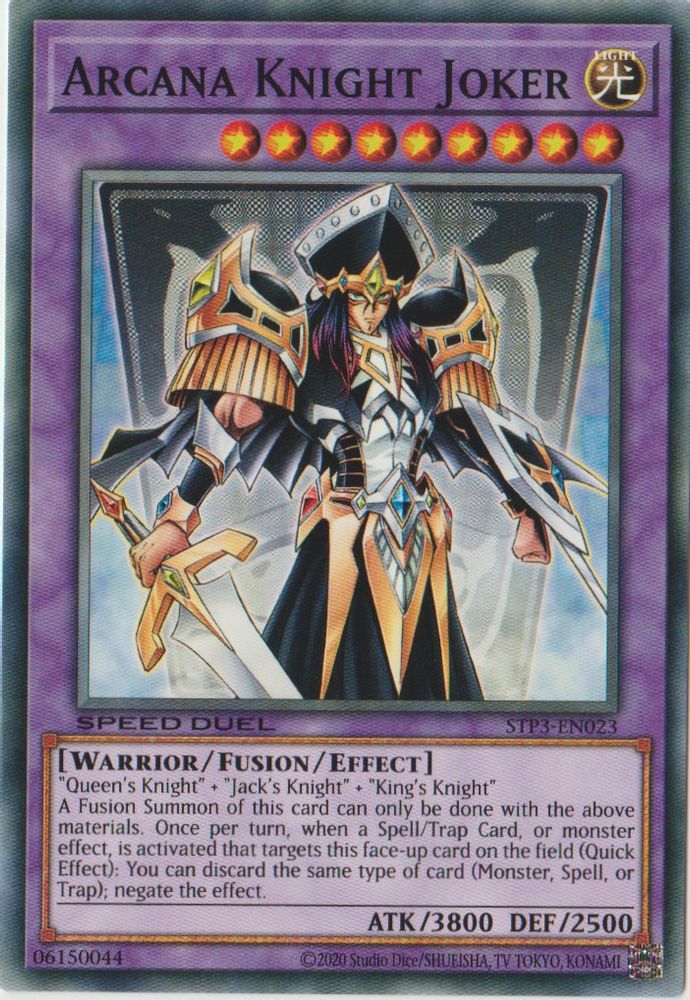 Arcana Knight Joker (STP3-EN023) - Common