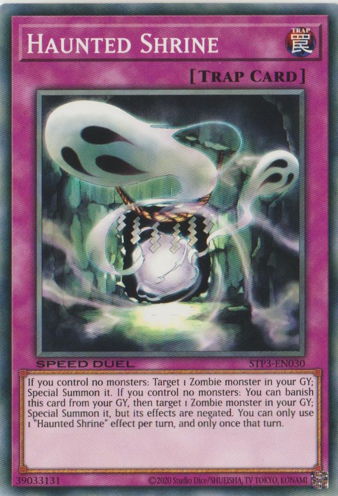 Haunted Shrine (STP3-EN030) - Common