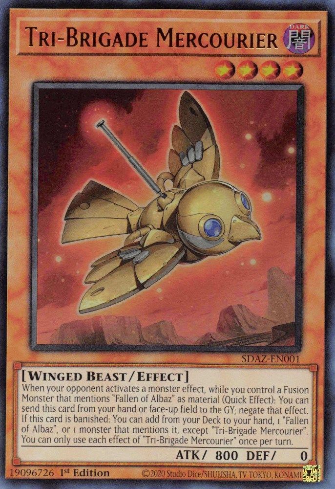 Tri-Brigade Mercourier (SDAZ-EN001) - Ultra Rare