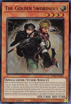 L'âme de l'épée dorée [SDAZ-EN003] Ultra rare 