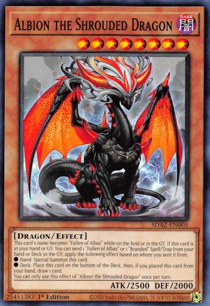 Albion the Shrouded Dragon (SDAZ-EN005) - Common