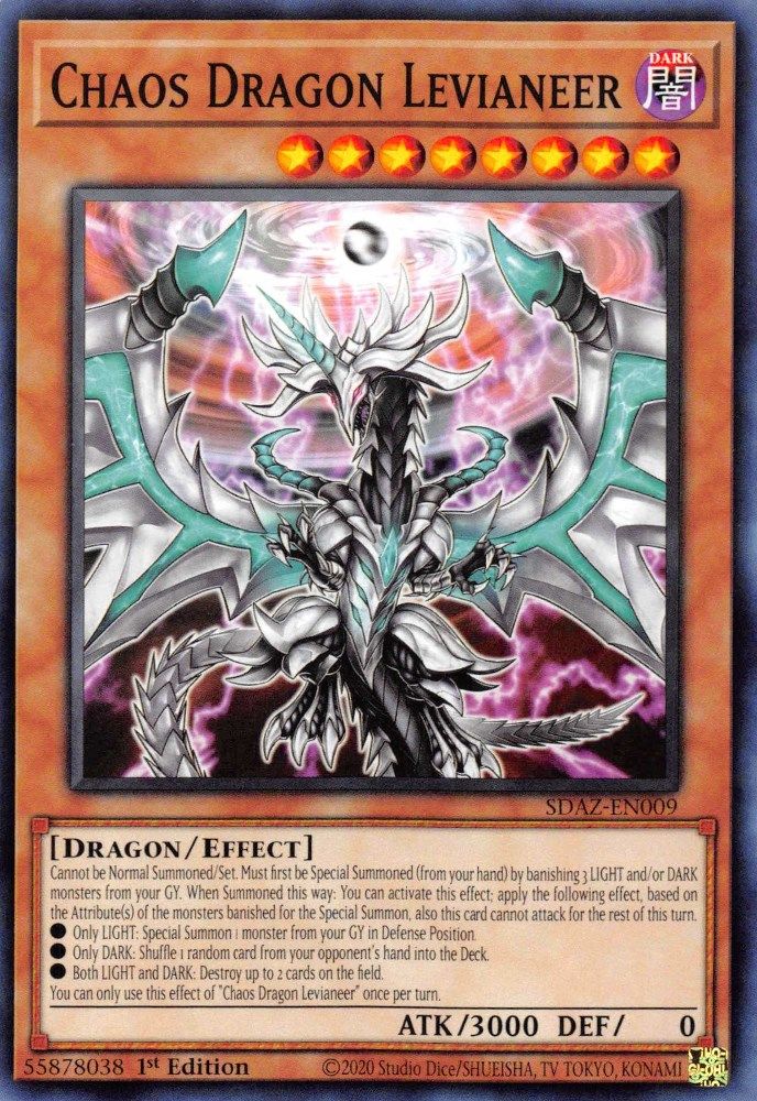 Chaos Dragon Levianeer (SDAZ-EN009) - Common