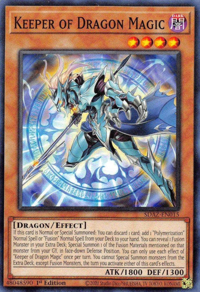 Keeper of Dragon Magic (SDAZ-EN015) - Common