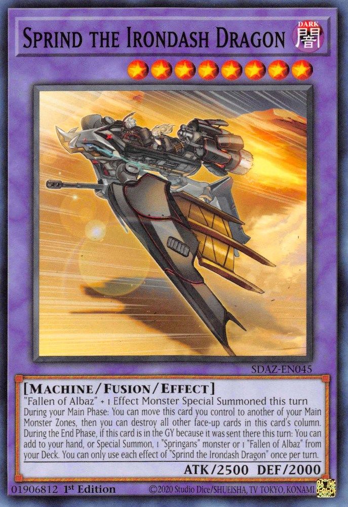 Sprind the Irondash Dragon (SDAZ-EN045) - Common