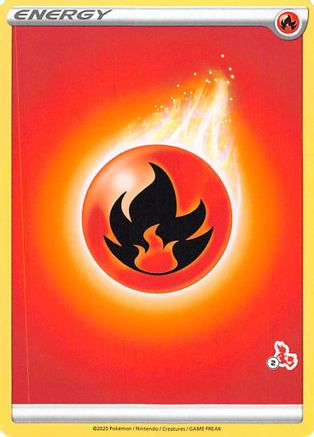 Fire Energy (#2 Cinderace Stamped)  - Promo