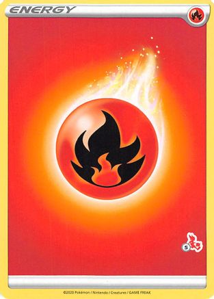 Fire Energy (#5 Cinderace Stamped)  - Promo