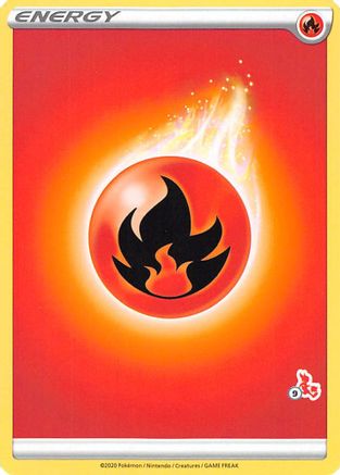 Fire Energy (#9 Cinderace Stamped)  - Promo