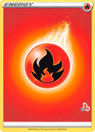 Fire Energy (#22 Cinderace Stamped)  - Promo